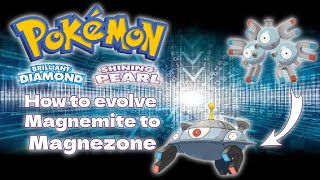 How to evolve magneton into Magnezone  Pokémon Brilliant Diamond and Shining Pearl [upl. by Oiracam]