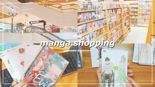 Vlog 3  🛒📚 manga shopping amp haul  gramedia bookstore  indonesia [upl. by Ursula]