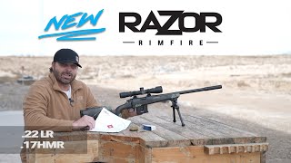 CARBON RAZOR  RIMFIRE RIFLE  22LR amp 17HMR PRECISION RIFLE [upl. by Plerre556]