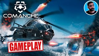 COMANCHE  GAMEPLAY  NOVO JOGO DE HELICÓPTERO PARA PC [upl. by Toby381]