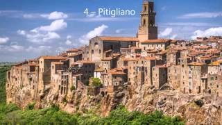 Top 10 Borghi della Toscana [upl. by Suhpesoj]