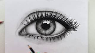 How to Draw a Realistic Eye [upl. by Gaudet434]