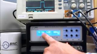 Model 745 Femtosecond Digital Delay Generator  Displaying Dual Frequencies [upl. by Brittni]