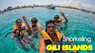 Snorkeling di Gili Islands Gili Trawangan Gili Meno amp Gili Air gilitrawangan gilimeno lombok [upl. by Shaikh]