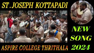 New song  stjoseph kottapadi  Aspire college 2024 bandset video shorts [upl. by Jose421]