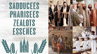 Sadducees Pharisees Zealots Essenes [upl. by Suhpoelc]