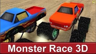 Monster Race 3D  Gry Samochodowe  Wyścigi Monsterów [upl. by Niamreg994]