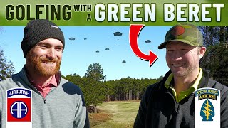 Military Ep 1 Golfing with a GREEN BERET [upl. by Jasen704]