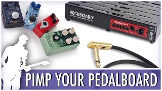 Building the Ultimate Studio Pedalboard RockBoard Quad 42  Cables amp Accessories [upl. by Peri]