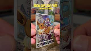 EVOLI CHR 210184 vmax climax pokemon tcg vmax [upl. by Rellia256]