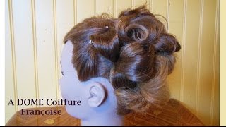 CoiffureChignon quotBoucles2 queues de chevalquotHairstyle quotCurls2 PonytailsquotquotBucles2 coletasquot [upl. by Sivram]