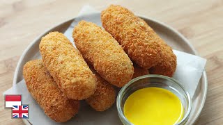 Luar Krispi Dalam Lumer Resep KROKET BELANDA [upl. by Naik150]