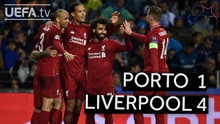 PORTO 14 LIVERPOOL UCL HIGHLIGHTS [upl. by Helli]