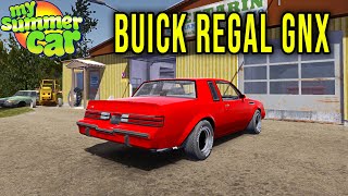 BUICK REGAL GNX  My Summer Car 323  Radex [upl. by Sewel]