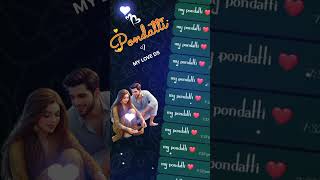 Yen pondatti nee pondatti song tamil whatsappstatus status tamil trending status tamil [upl. by Shevlo]