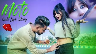 Moto  Hayre Meri Moto  New Hindi Song 2020  Romantic Love Story [upl. by Sivat23]