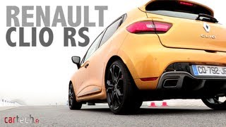 Clio 4 RS  analyser votre conduite sur le site Renault RS [upl. by Yornoc989]