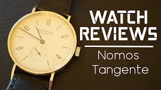 Watch Reviews Nomos Tangente [upl. by Harlie]