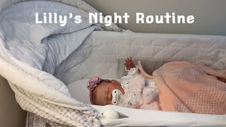 Reborn Lilly’s Night Routine [upl. by Hiasi488]