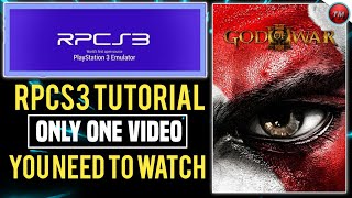 Hindi RPCS3 Tutorial  Play PS3 Games on PCLaptop 2024 [upl. by Ayanat217]