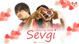 UZmir amp Mira  Sevgi Lyric video [upl. by Remle136]