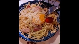 Pasta carbonara recept [upl. by Gnahc]