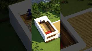 Minecraft Easy Modern House🏠 minecraft [upl. by Now]