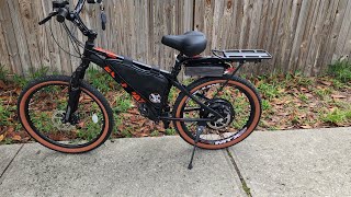 3000w diy ebike review 72v its fast [upl. by Eerahc]