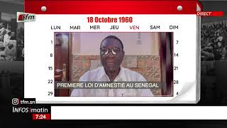 1 jour au SENEGAL  18 Octobre 1960  Ordonnance portant amnistie des infractions commises au cours [upl. by Jana845]