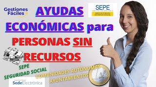 🛒🔔💰💰 AYUDAS Económicas para personas SIN RECURSOS 💰💰 ingresos minimos etoro [upl. by Otrebireh400]