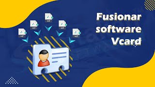 Softaken Fusionar vCard para FusionarCombinarUnir Múltiples Contactos VCF Combinar [upl. by Rokach]