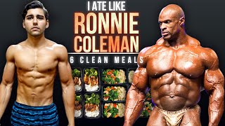 I Ate Like Ronnie Coleman For A Day [upl. by Relyhs]