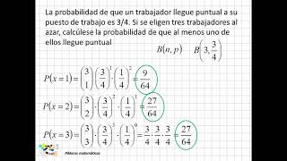 03 Problemas de distribución binomial [upl. by Joung]