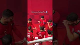 Ur Cristiano portugal team☠️😮urcristiano football ronaldo portugal team cr7  foryou shorts [upl. by Pachston]