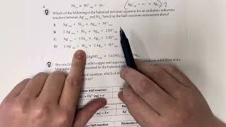 AP Chemistry Unit 49 Practice Problems  Redox [upl. by Ayoj]