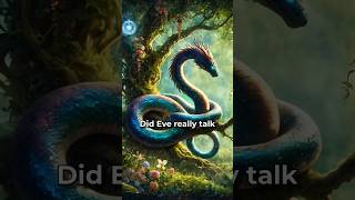 EVE Didn’t Talk To A SERPENT 😧🤯 biblestories [upl. by Nanerb441]