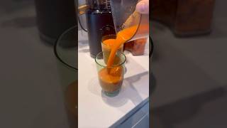 🥕Cold Pressed Carrot Orange Lemon Ginger Juice Nama J2 Juicer code RIANE55 healthylifestyle short [upl. by Jerome296]