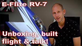 EFlite RV7  Unboxing assembly and more [upl. by Chud]