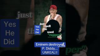 Eminem JUST destroyedPDiddy unreal Please follow share more coming soon diddy breakingnews [upl. by Onnem]