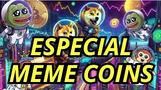 5 Meme Coins que podem bombar nesse ciclo não perca [upl. by Ardnuahs515]