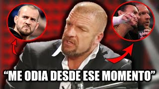 Triple H habla de CM Punk  quotME ODIA SIN RAZÓNquot [upl. by Aremahs]