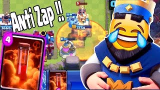 ¡¡ REGRESO DEL VENENO CON MAZO ANTIZAP   ROMPIENDO EL META   Clash Royale WithZack [upl. by Brindell]