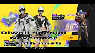 new mystery shop November month free fire 2024 Diwali special [upl. by Ahseiat]