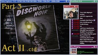 Discworld Noir 1999  ACT II  Part 3  Highlight Retro Game Wednesday [upl. by Nyltiac892]