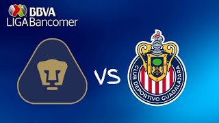 UNAM  Guadalajara  Liga MX  Semifinal  Ida y Vuelta [upl. by Mchugh]