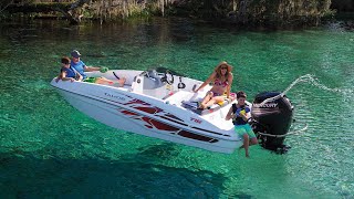 TAHOE T16 Runabout Boat  A Day on the Water [upl. by Humph340]