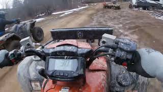 Grizzly 700 vs Polaris 850 We all know the outcome [upl. by Beverly]