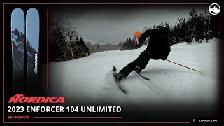 2023 Nordica Enforcer 104 Unlimited Ski Review with SkiEssentialscom [upl. by Petulia]