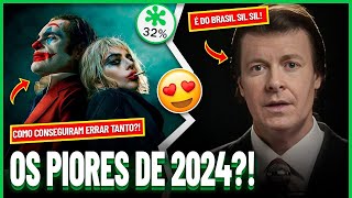 6 PIORES Filmes de 2024 [upl. by Adnorhs]