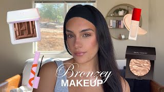 Bronzy Soft Glam 🧸🤎 Fall Makeup Look [upl. by Gibson]